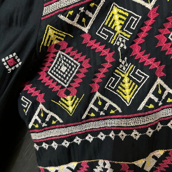 Henrietta Embroidered Peasant dress - Picture 4 of 7